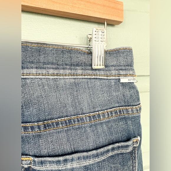 Mother insider crop step fray jeans in not rough enough kick flare HR summer 28 - Picture 6 of 16